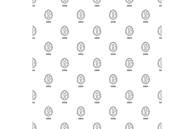 Durian pattern seamless vector