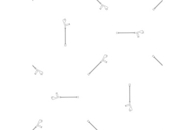 Crutch pattern seamless vector