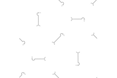 Walking cane pattern seamless vector