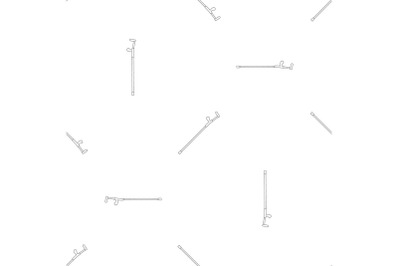 Modern walking stick pattern seamless vector