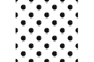 Orange pattern seamless vector