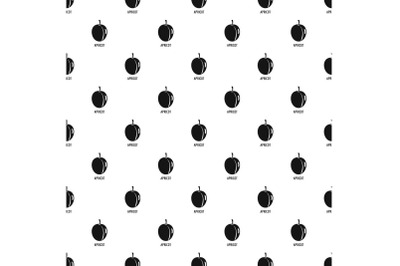 Apricot pattern seamless vector