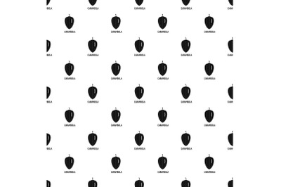 Carambola pattern seamless vector