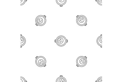 Food cooking pan pattern seamless vector