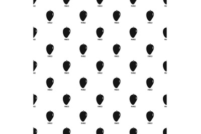 Mango pattern seamless vector