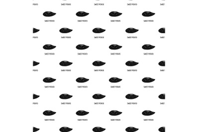 Sweet potato pattern seamless vector