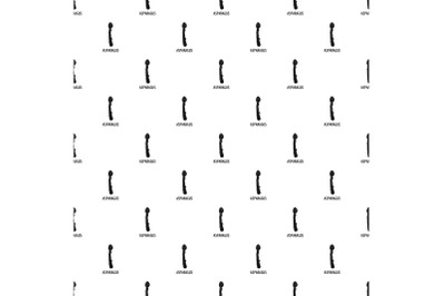 Asparagus pattern seamless vector
