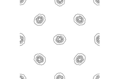 Health broccoli pattern seamless vector