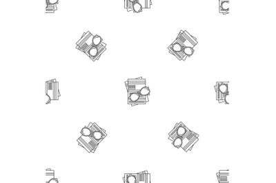 Paycheck paper pattern seamless vector