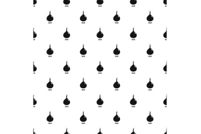 Onion pattern seamless vector