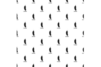 Cucumber pattern seamless vector