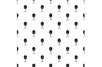 Spinach pattern seamless vector