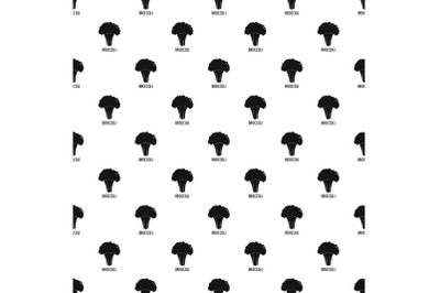 Broccoli pattern seamless vector