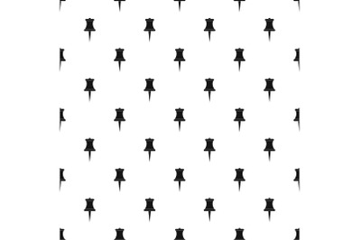 Sharp pin pattern seamless vector