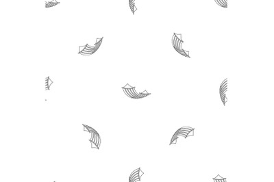 Hammock pattern seamless vector