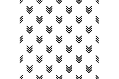 Pointing arrow pattern seamless vector