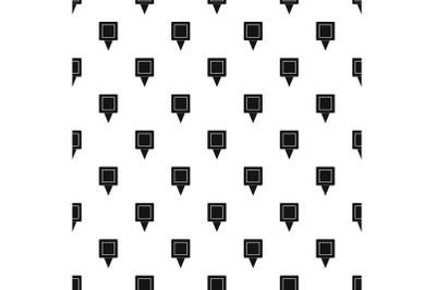 Square pin pattern seamless vector