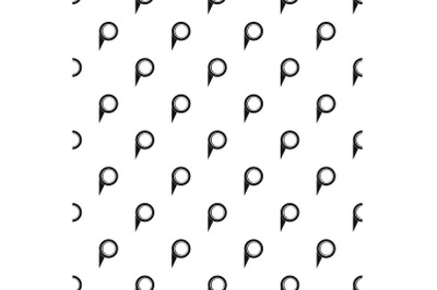 Navigation pin pattern seamless vector