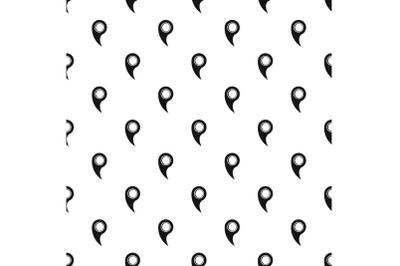 Gps mark pattern seamless vector