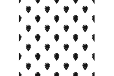 Navigation mark pattern seamless vector