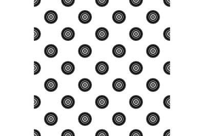 Tyre pattern seamless vector
