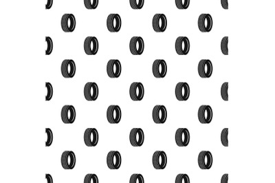 Vehicle tire pattern seamless vector