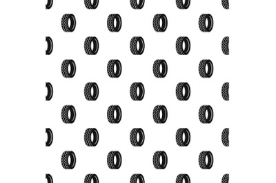 Round tire pattern seamless vector