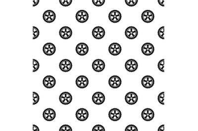 Transport tire pattern seamless vector