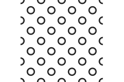 Single tire pattern seamless vector
