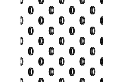 Turning tire pattern seamless vector