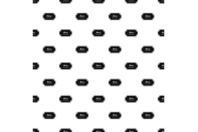 Old label pattern seamless vector
