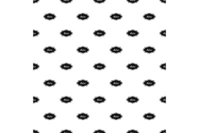Ancient label pattern seamless vector
