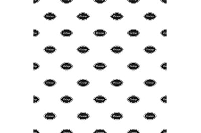 Style label pattern seamless vector
