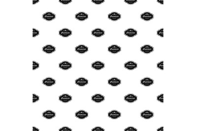 Best premium label pattern seamless vector