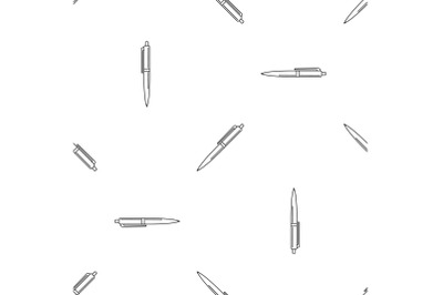 Pen pattern seamless vector