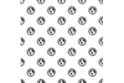 Earth pattern seamless vector