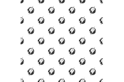 Lightning on earth pattern seamless vector