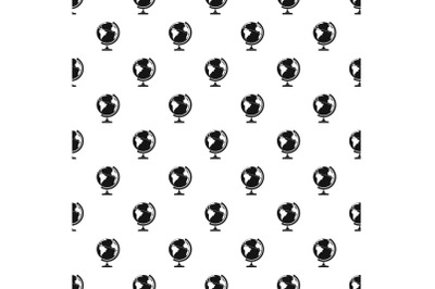Geographic planet pattern seamless vector