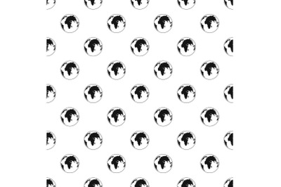 Round planet pattern seamless vector