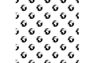 Our planet pattern seamless vector