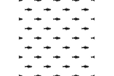 Fish pattern seamless vector