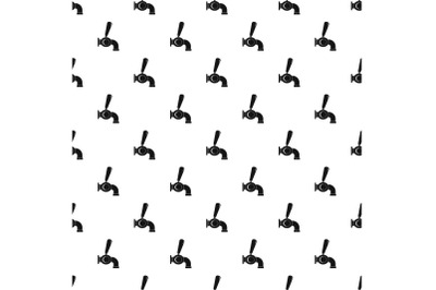 Beer tap pattern seamless vector