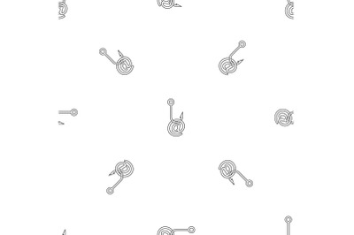 Phishing email pattern seamless vector
