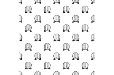 Beer barrel pattern seamless vector