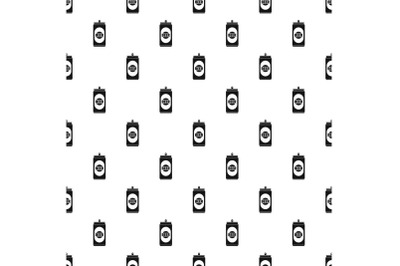 Beer can pattern seamless vector