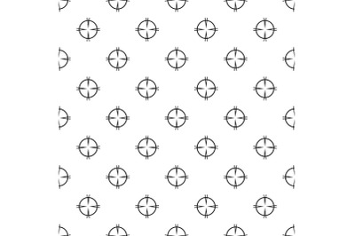 Focal target pattern seamless vector