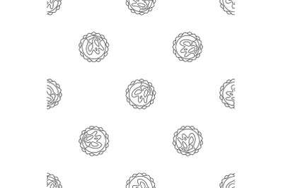 Space sun pattern seamless vector
