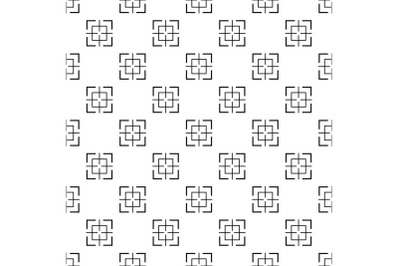 Square target pattern seamless vector