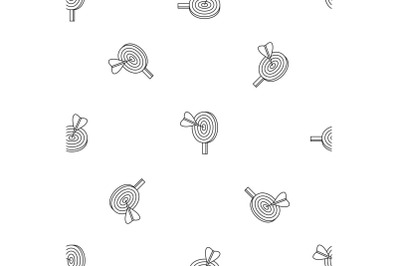 Target solution pattern seamless vector