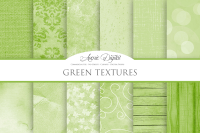 Green Background Textures